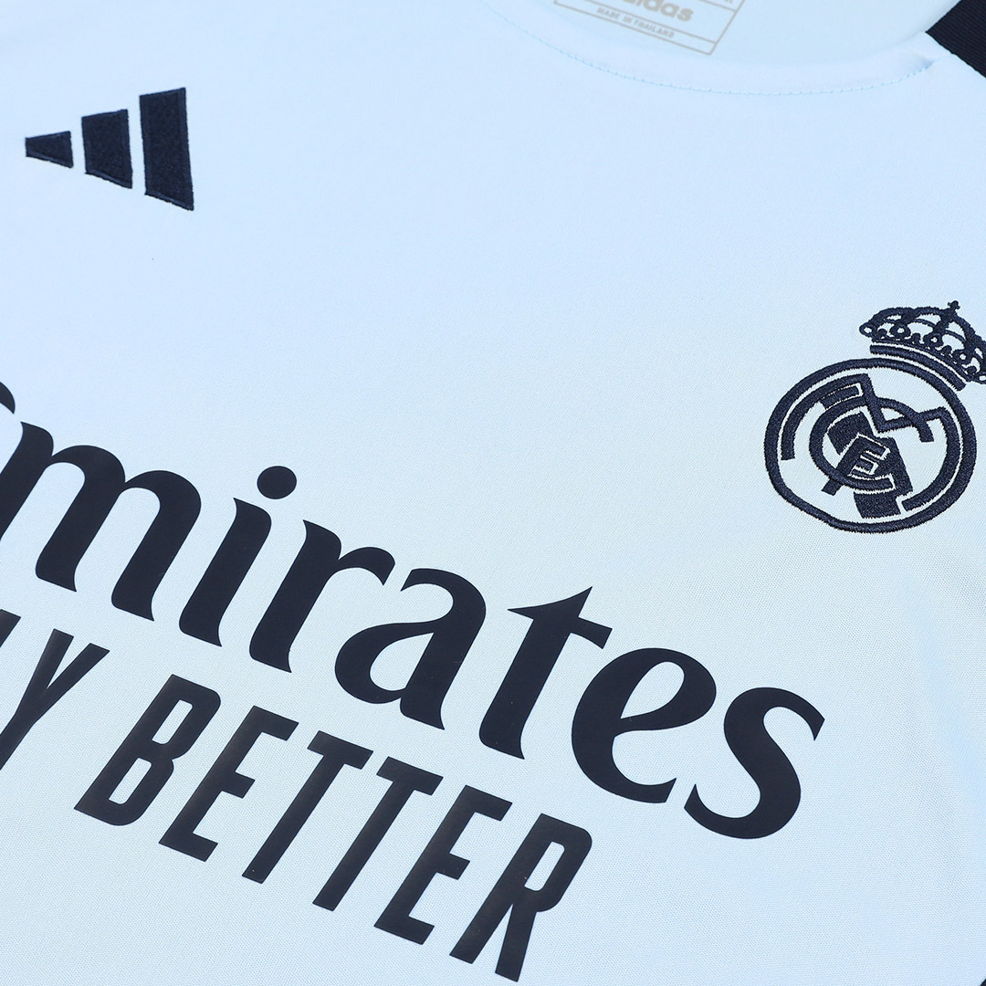 Real Madrid Pre-Match Jersey Kit 2024/25 (Jersey+Shorts)