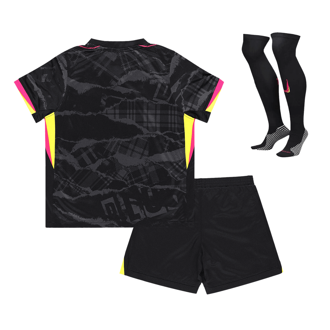 Chelsea Third Away Soccer Jersey Kit 2024/25 Kids(Jersey+Shorts+Socks)