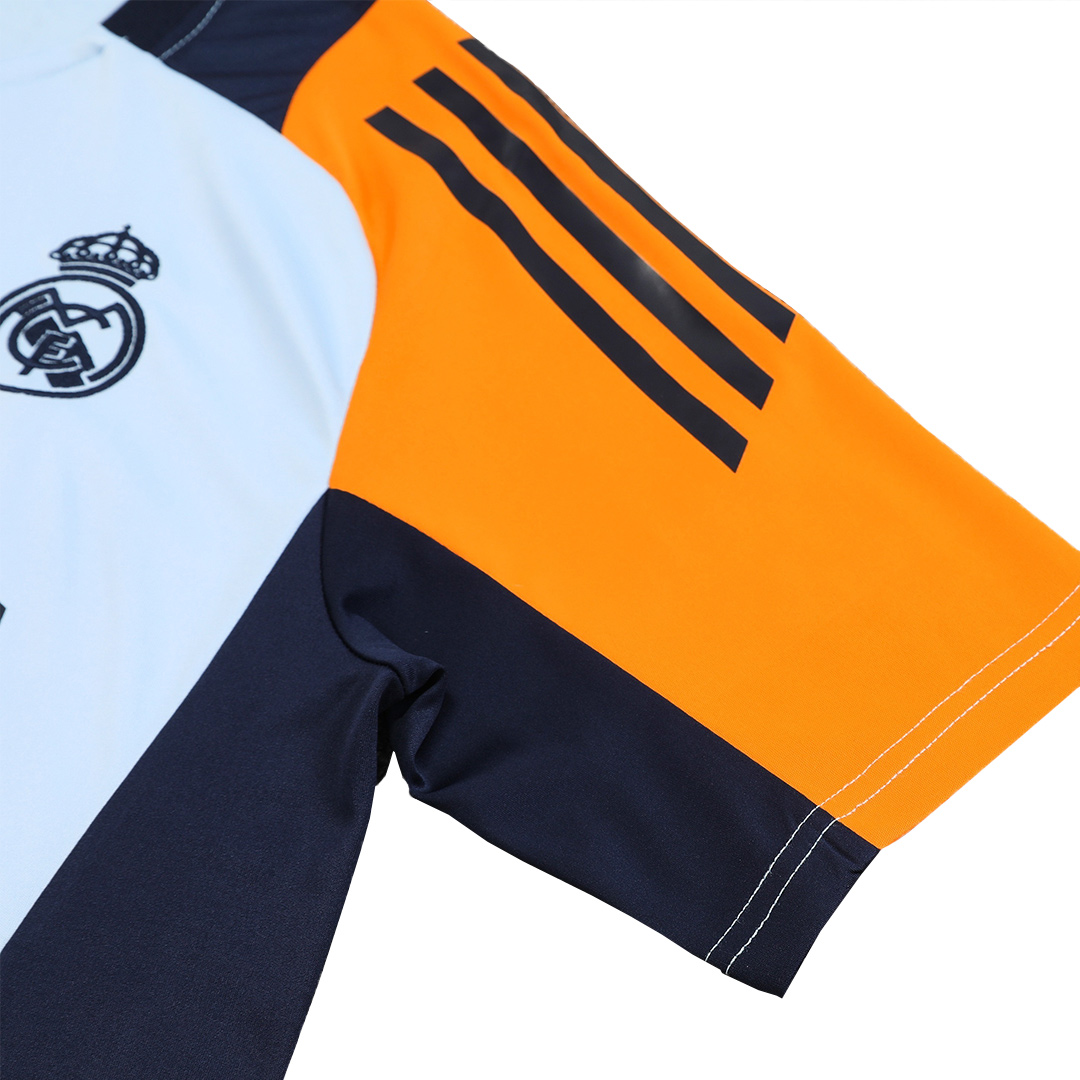 Real Madrid Pre-Match Training Jersey Kit 2024/25 (Jersey+Shorts)