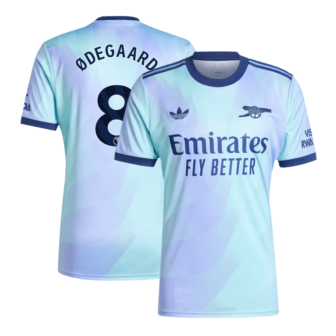 Arsenal ØDEGAARD #8 Third Away Soccer Jersey 2024/25