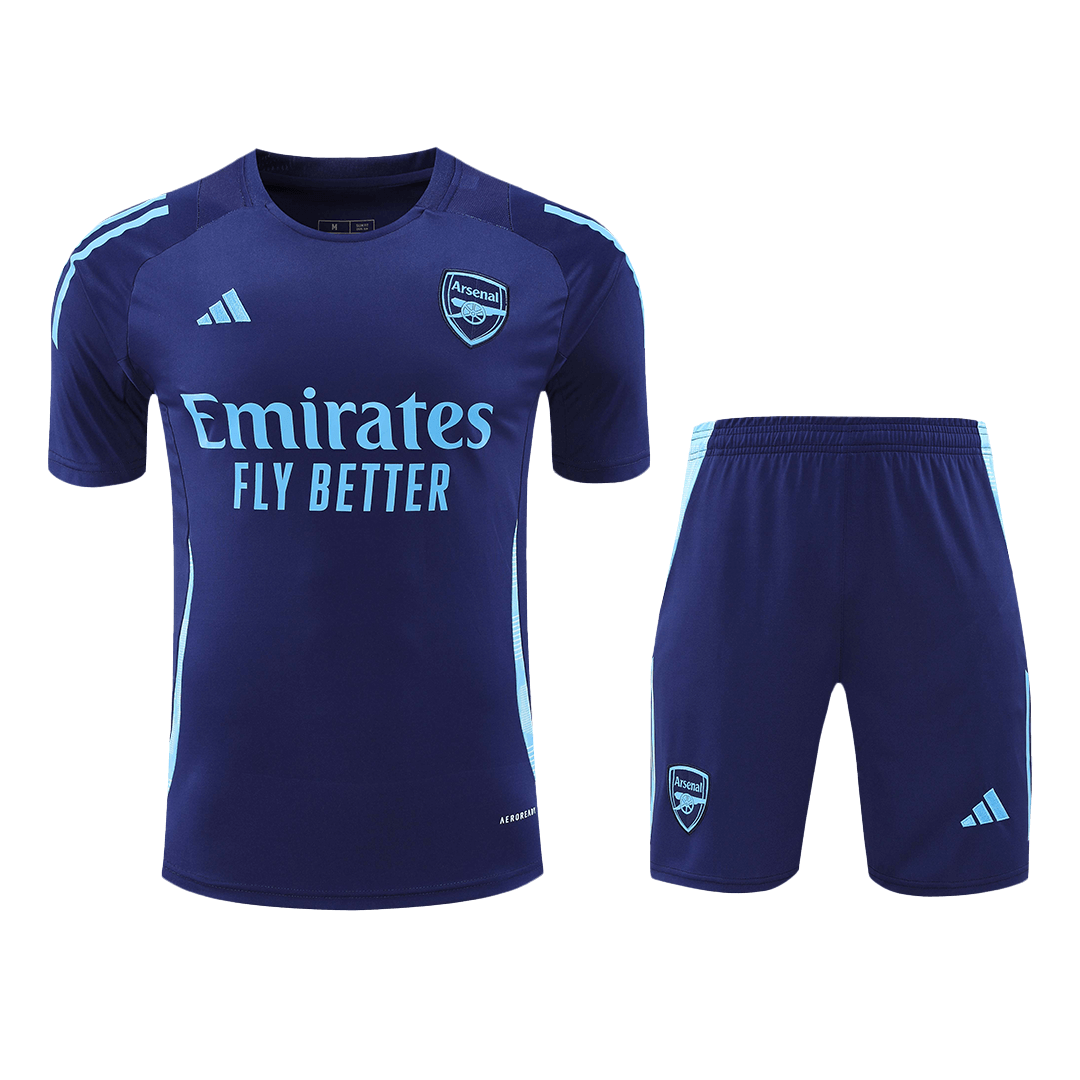 Arsenal Pre-Match Soccer Jersey Kit 2024/25 (Jersey+Shorts)