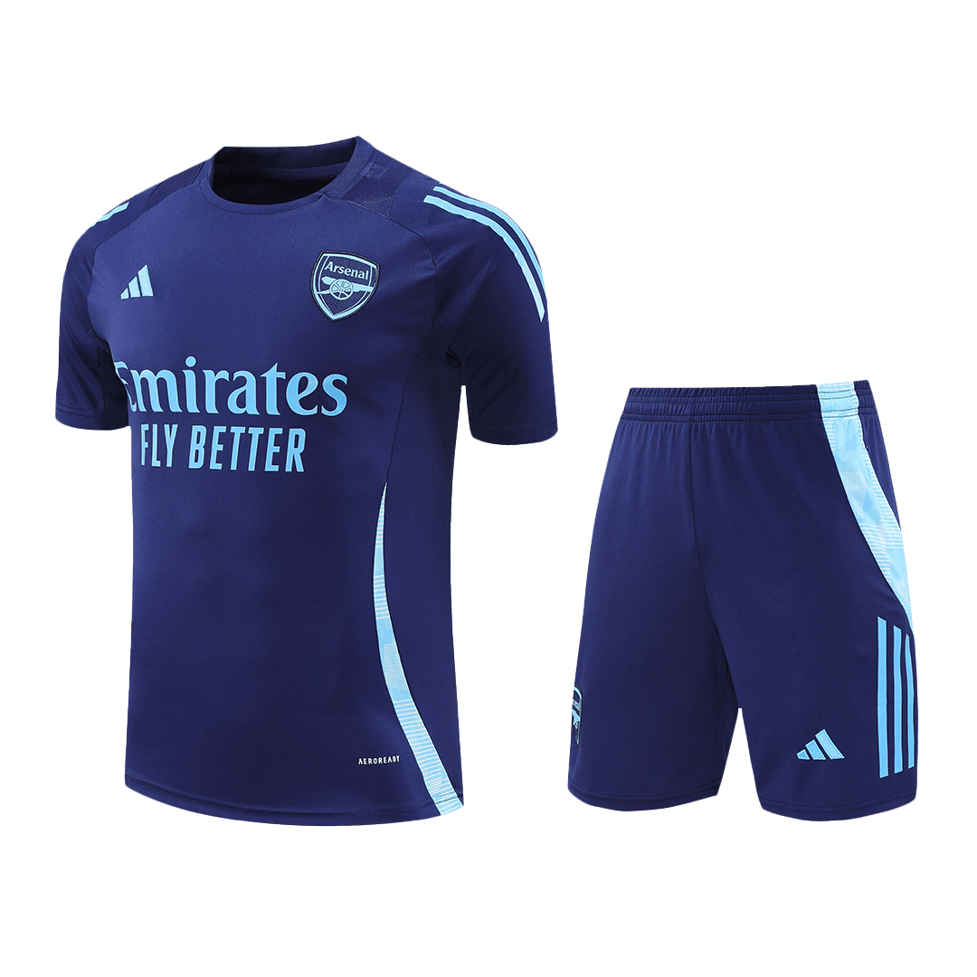 Arsenal Pre-Match Soccer Jersey Kit 2024/25 (Jersey+Shorts)