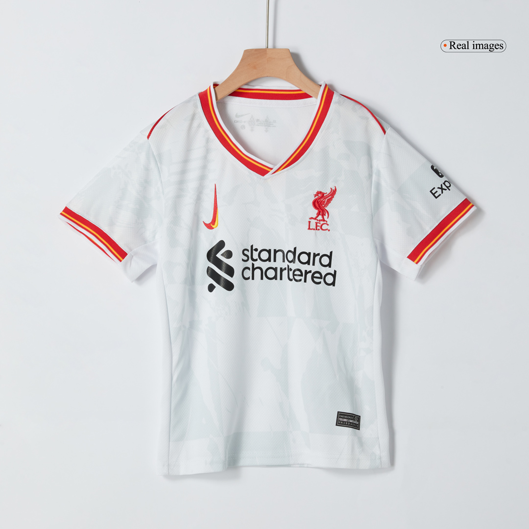 Liverpool Third Away Jersey Kit 2024/25 Kids(Jersey+Shorts)