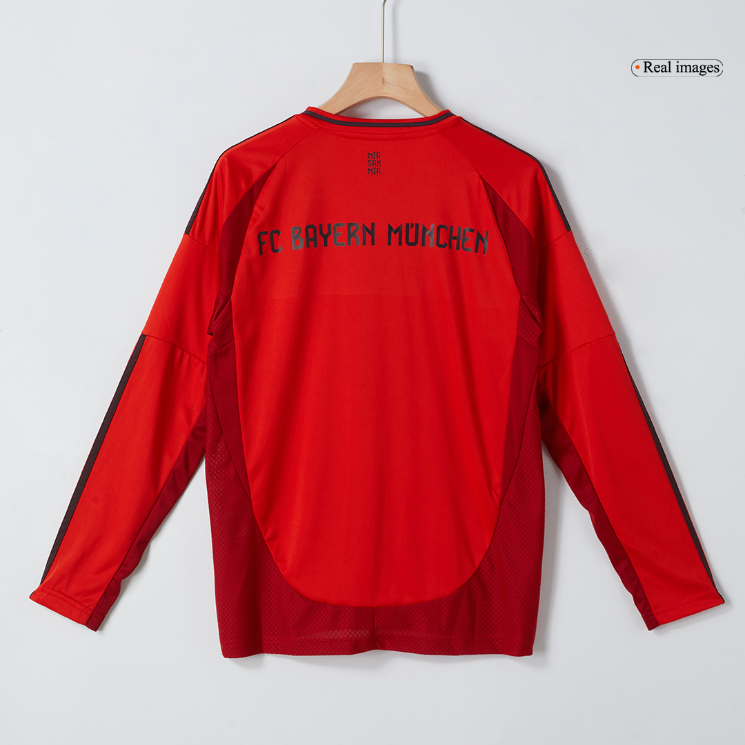 Bayern Munich Long Sleeve Home Soccer Jersey 2024/25