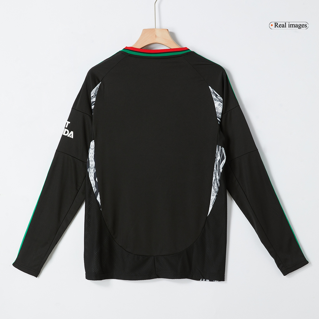 Arsenal Long Sleeve Away Soccer Jersey 2024/25