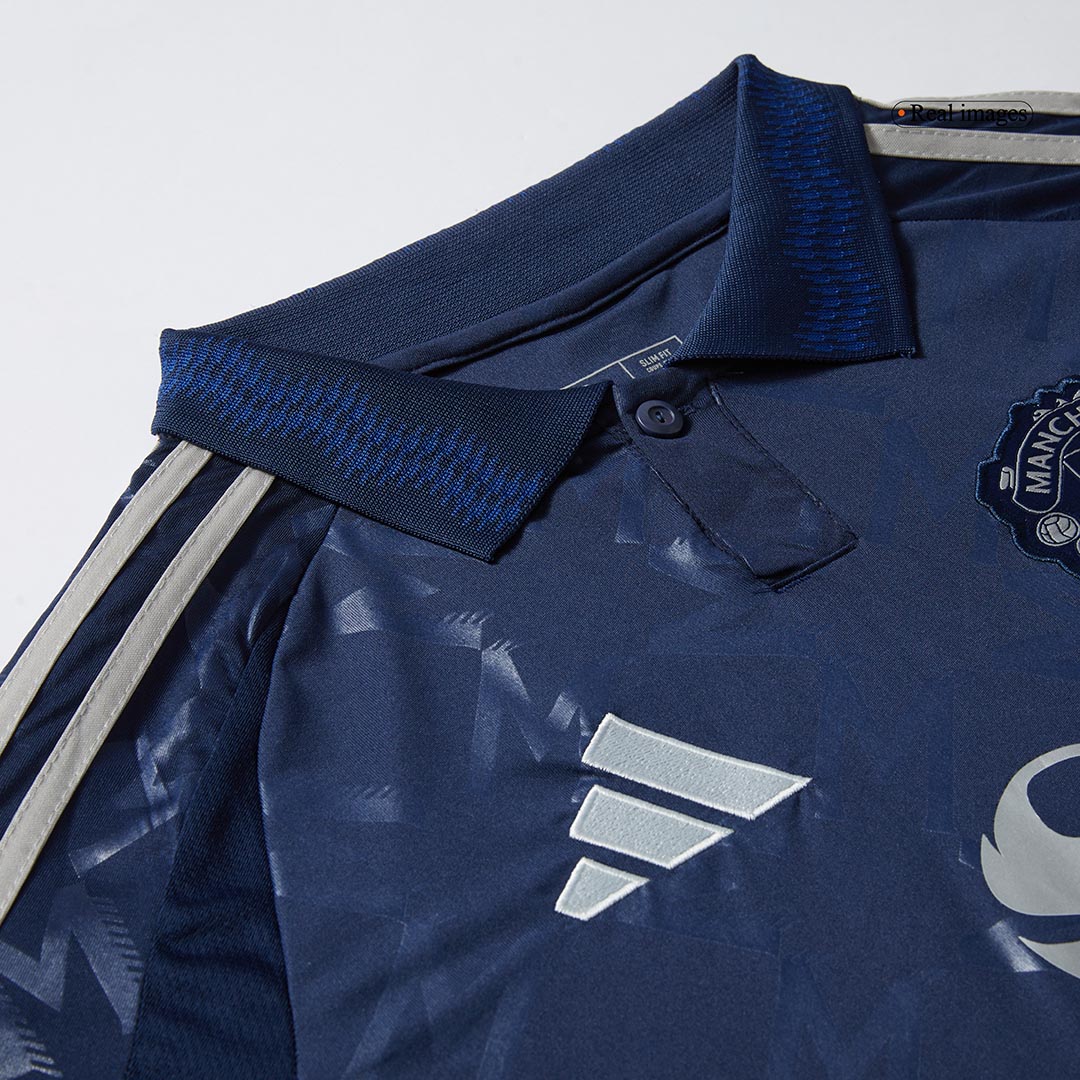 Manchester United Long Sleeve Away Soccer Jersey 2024/25