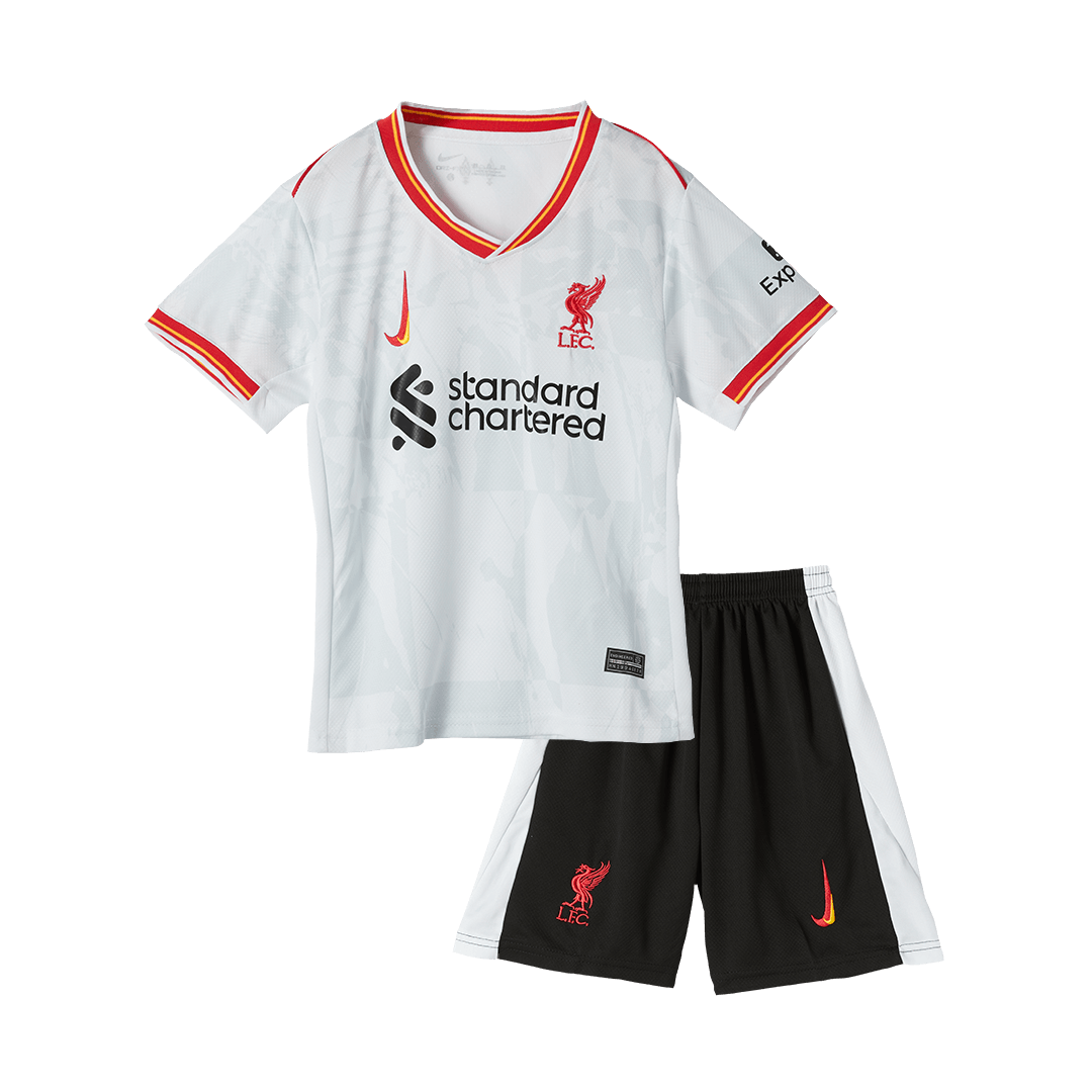 Liverpool Third Away Jersey Kit 2024/25 Kids(Jersey+Shorts)