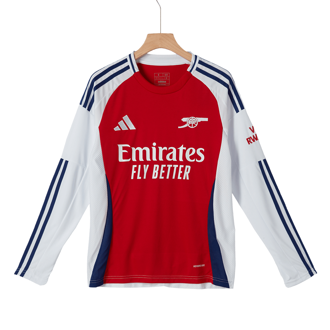 Arsenal Long Sleeve Home Jersey 2024/25