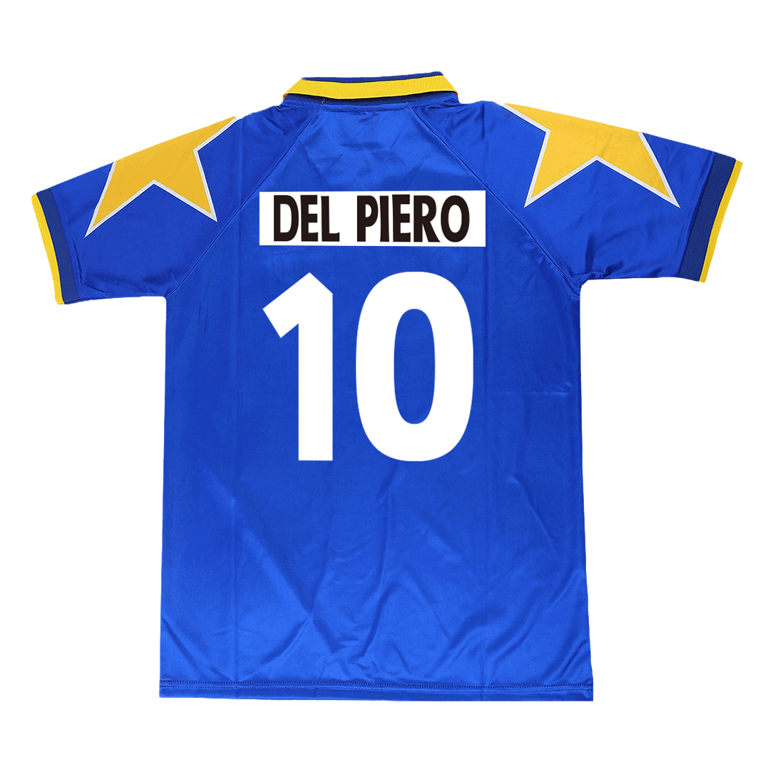 Juventus DEL PIERO #10 Third Away Soccer Jersey Retro 1995/96