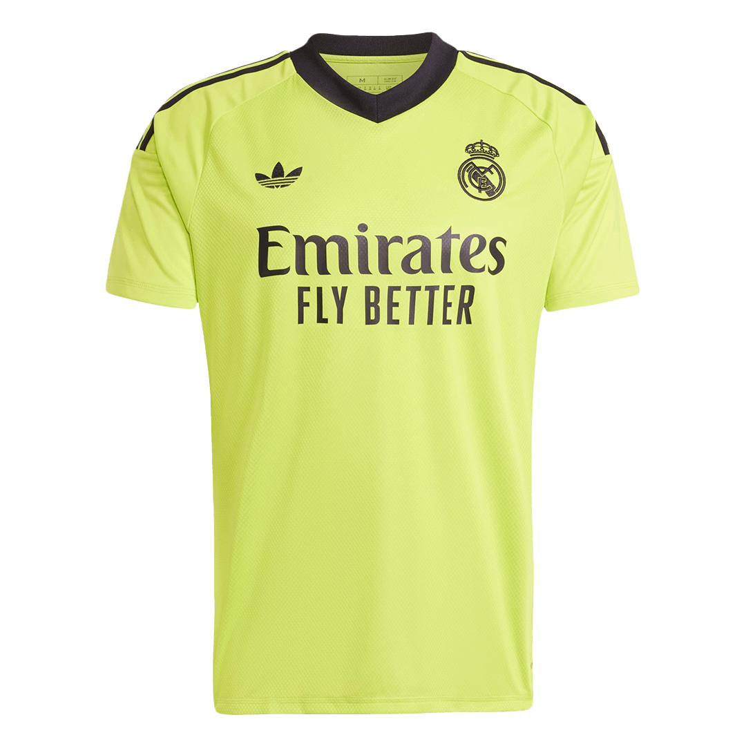 Real Madrid Third Away Goalkeeper Soccer Jersey 2024/25 - Yellow