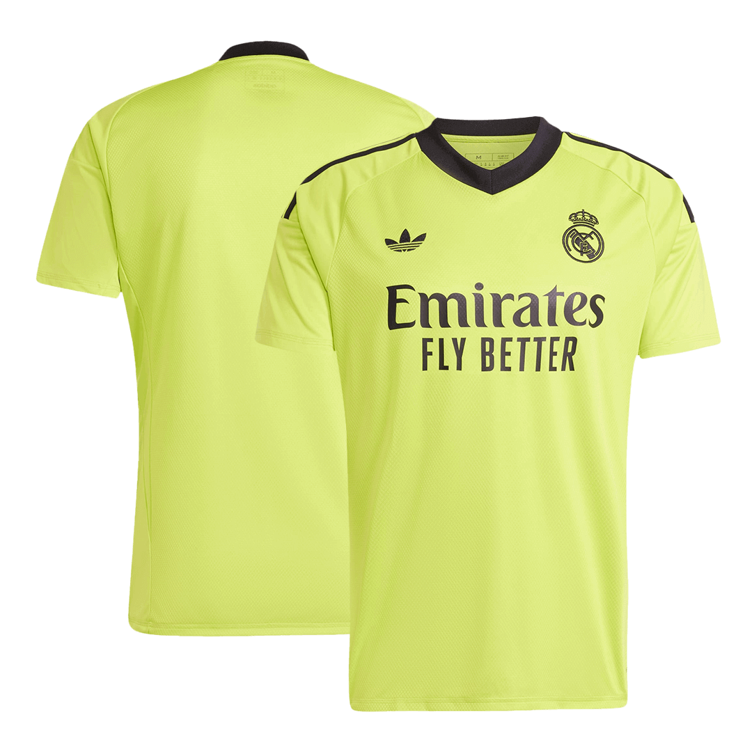 Real Madrid Third Away Goalkeeper Soccer Jersey 2024/25 - Yellow