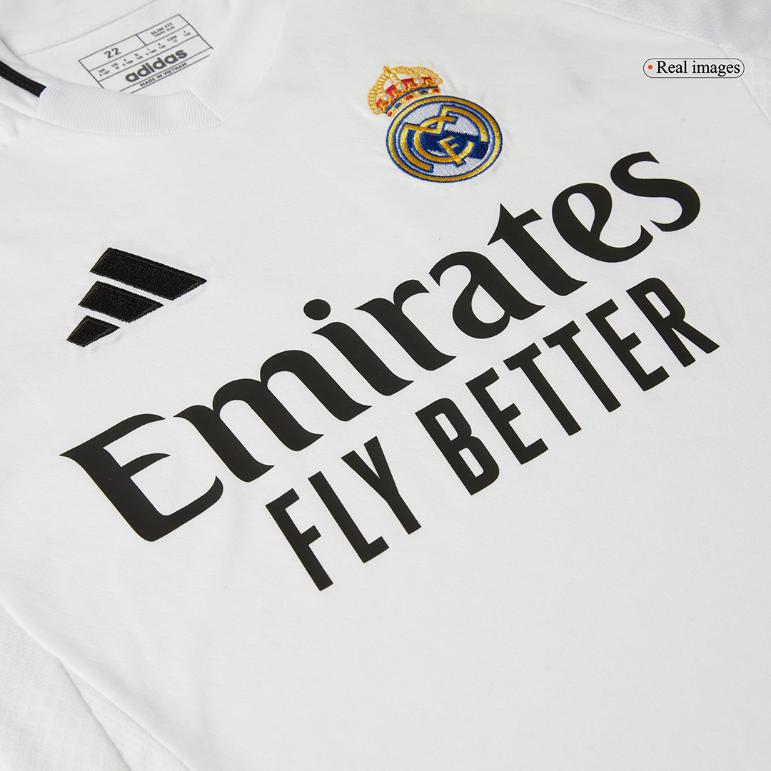 Real Madrid BELLINGHAM #5 Home Jersey Kit 2024/25 Kids(Jersey+Shorts)
