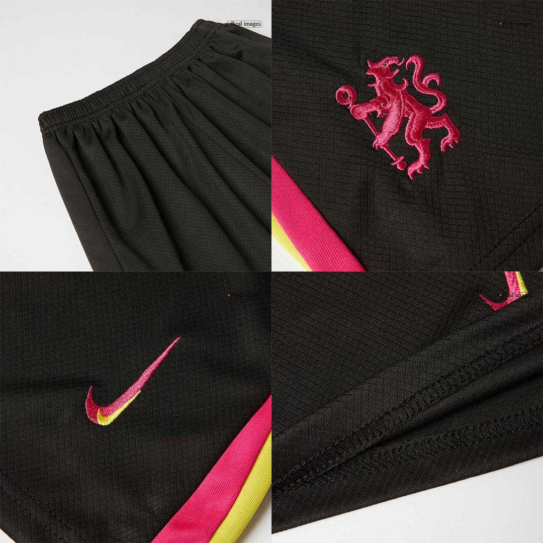 Chelsea Third Away Soccer Jersey Kit 2024/25 Kids(Jersey+Shorts)