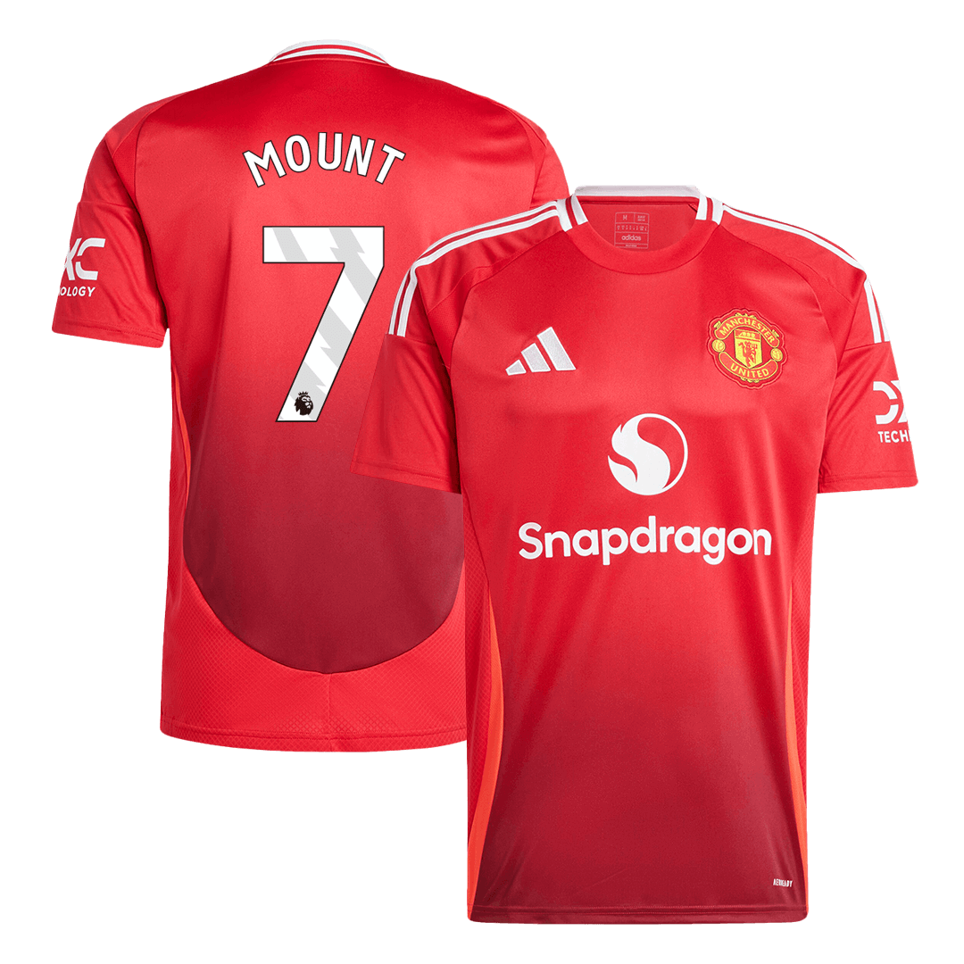 Manchester United MOUNT #7 Home Jersey 2024/25