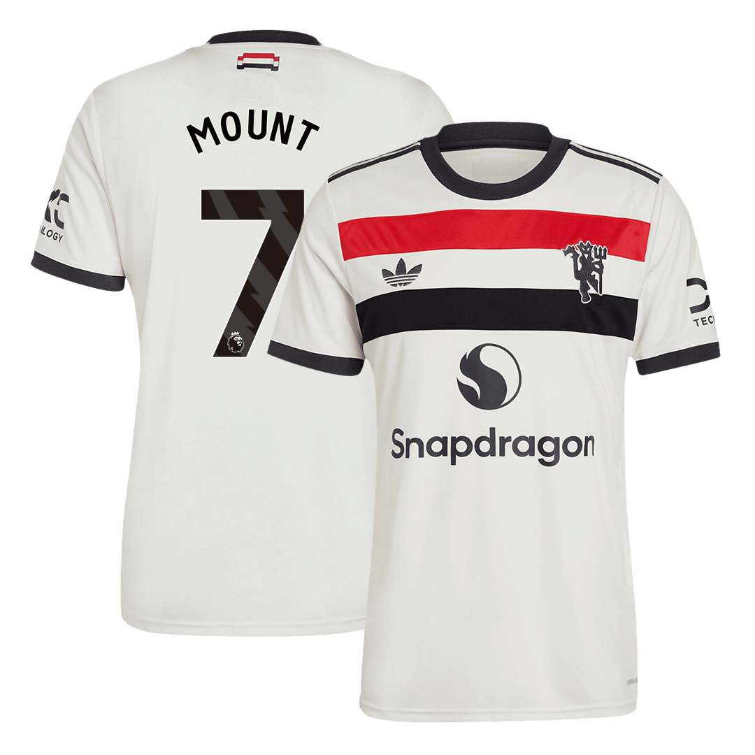 Manchester United MOUNT #7 Third Away Soccer Jersey 2024/25