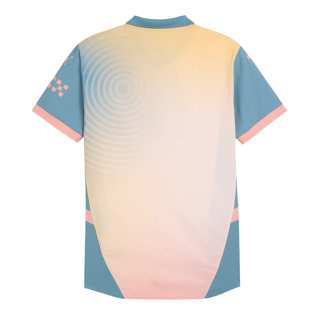Manchester City Fourth Away Soccer Jersey Authentic 2024/25- Definitely City (UCL Edition)