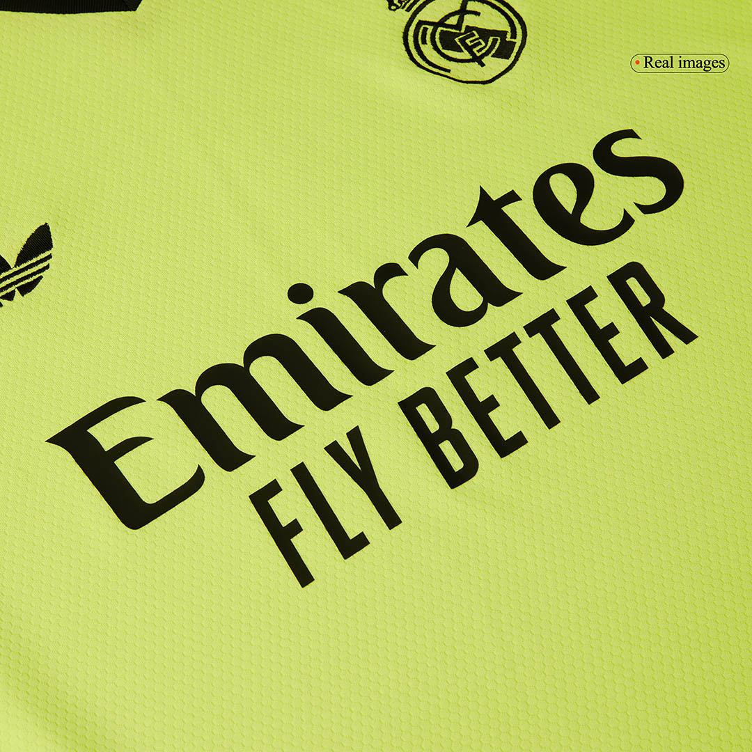 Real Madrid Third Away Goalkeeper Soccer Jersey 2024/25 - Yellow
