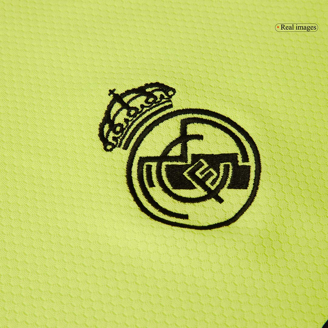 Real Madrid Third Away Goalkeeper Soccer Jersey 2024/25 - Yellow