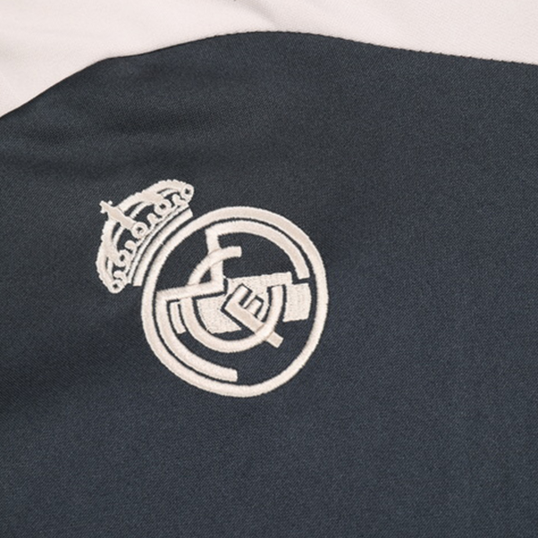 Real Madrid Sweatshirt Kit 2024/25 - Gray (Top+Pants)