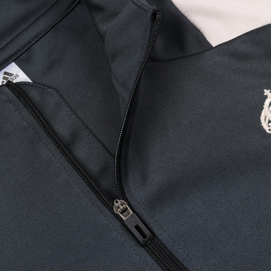 Real Madrid Sweatshirt Kit 2024/25 - Gray (Top+Pants)