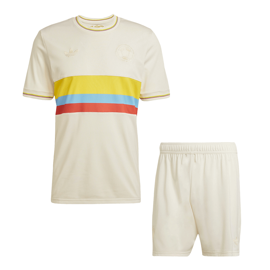 Colombia Soccer Jersey Kit 2024 (Jersey+Shorts) - 100th Anniversary