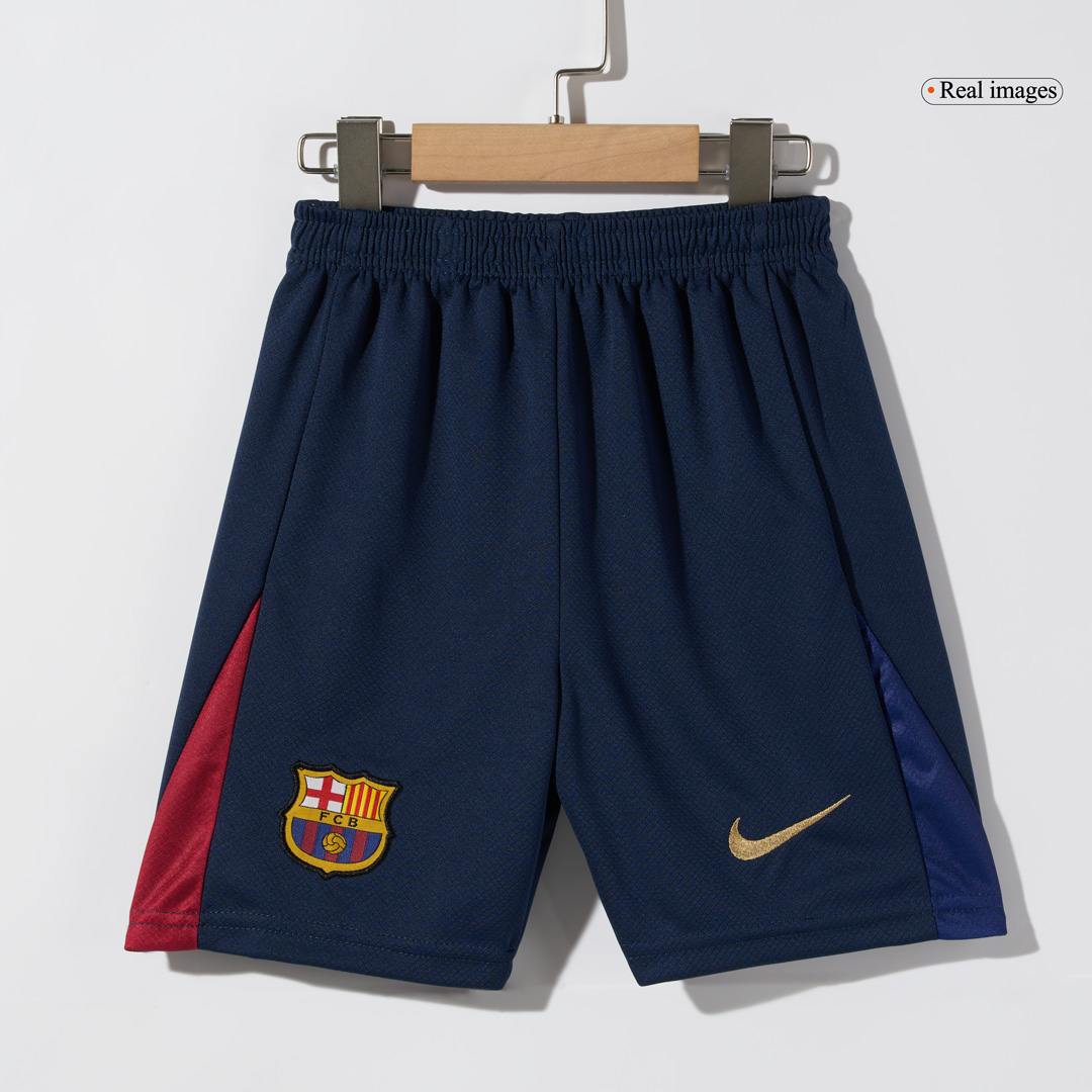 Barcelona Home Soccer Jersey Kit 2024/25 Kids(Jersey+Shorts) - COLDPLAY