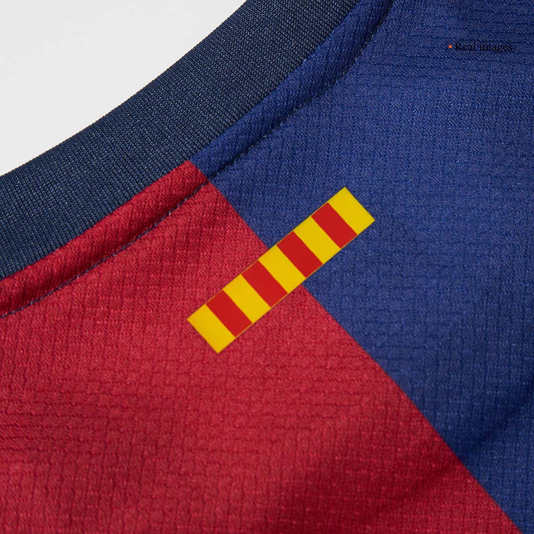 Barcelona Home Soccer Jersey Kit 2024/25 Kids(Jersey+Shorts) - COLDPLAY