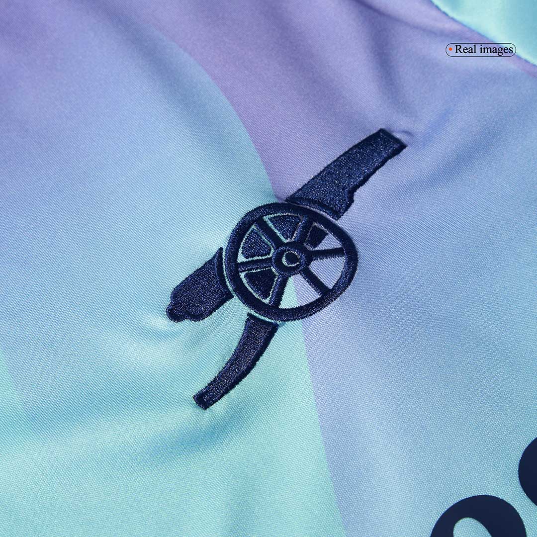 Arsenal Long Sleeve Third Away Soccer Jersey 2024/25