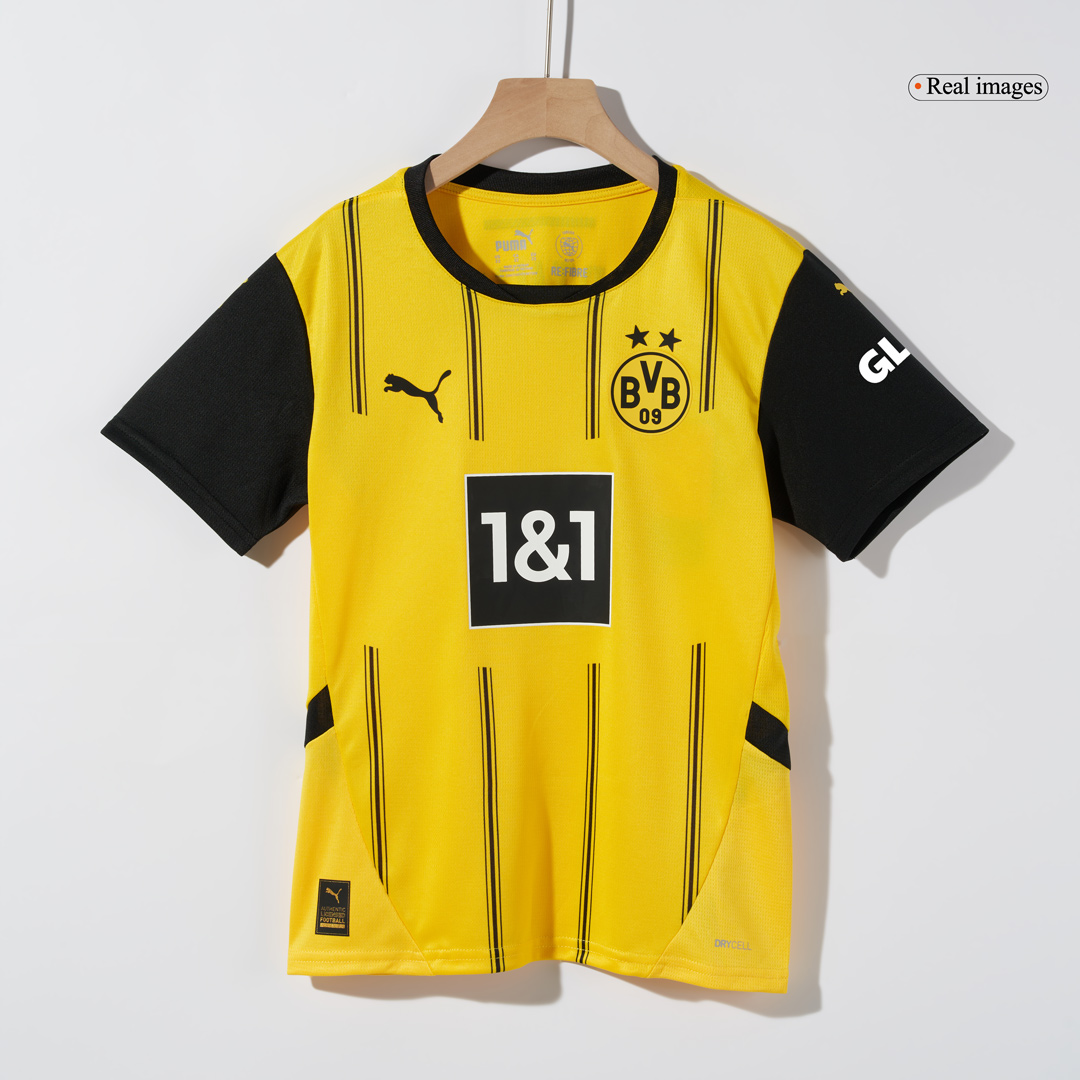 Dortmund Home Jersey Kit 2024/25 Kids(Jersey+Shorts)