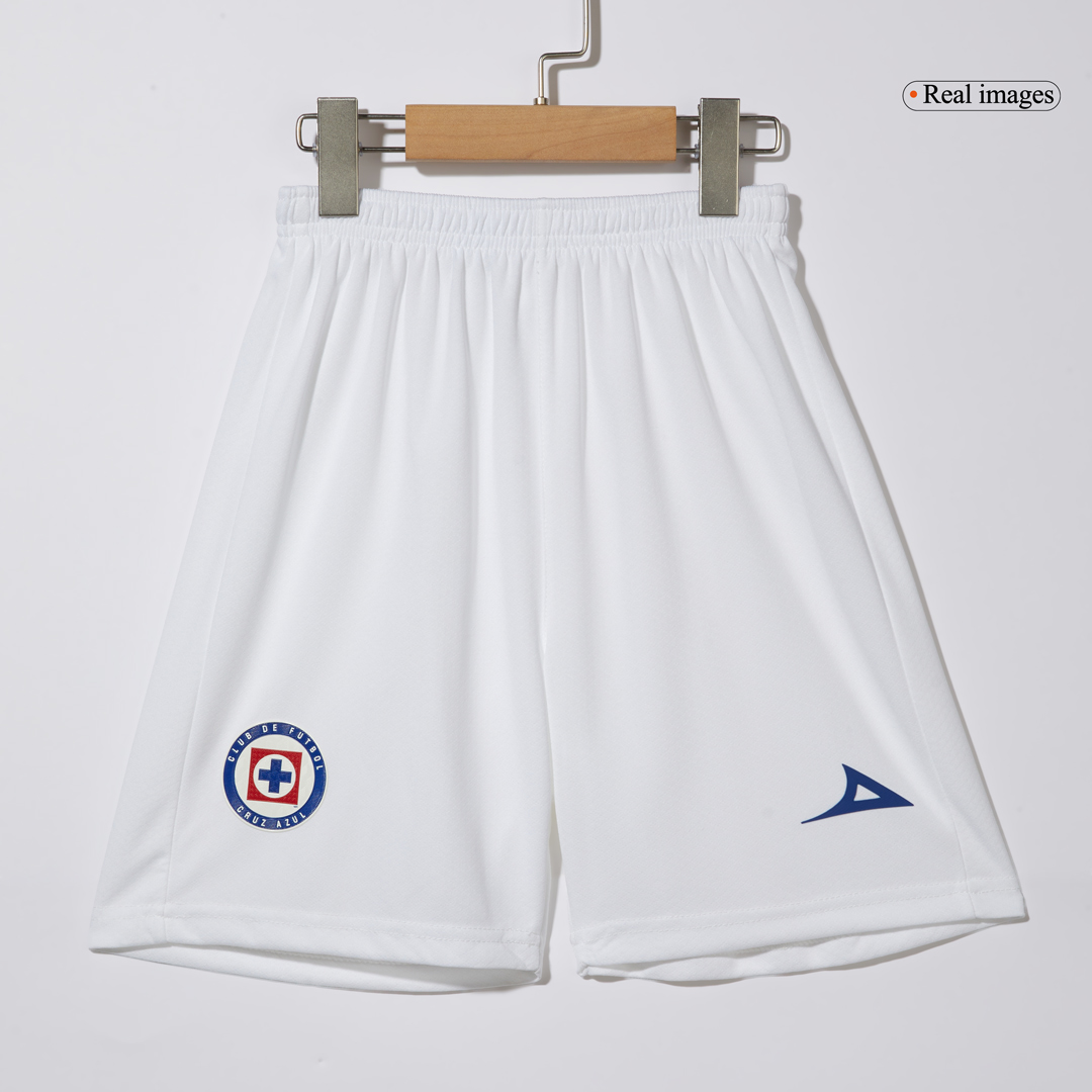 Cruz Azul Home Soccer Jersey Kit 2024/25 Kids(Jersey+Shorts)