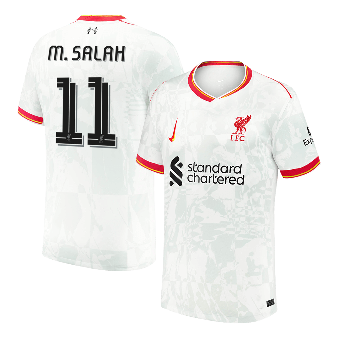 Liverpool M.SALAH #11 Third Away Soccer Jersey 2024/25 - UCL Edition