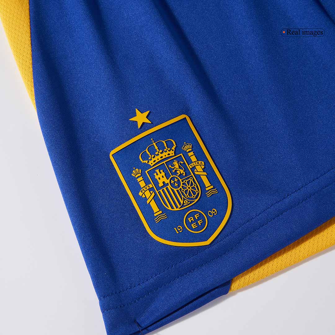 Spain Home Jersey Kit EURO 2024 Kids(Jersey+Shorts+Socks)