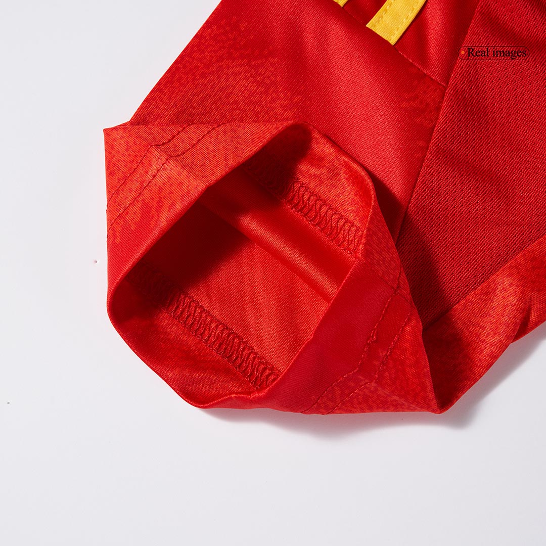 Spain Home Jersey Kit EURO 2024 Kids(Jersey+Shorts+Socks)