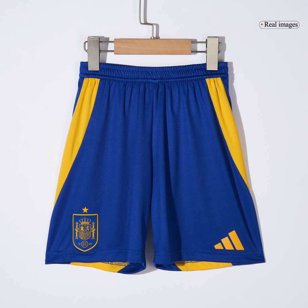 Spain Home Jersey Kit EURO 2024 Kids(Jersey+Shorts+Socks)