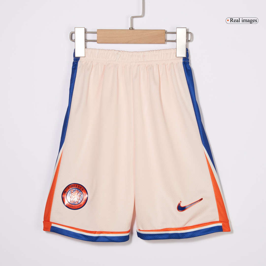 Chelsea Away Soccer Jersey Kit 2024/25 Kids(Jersey+Shorts)