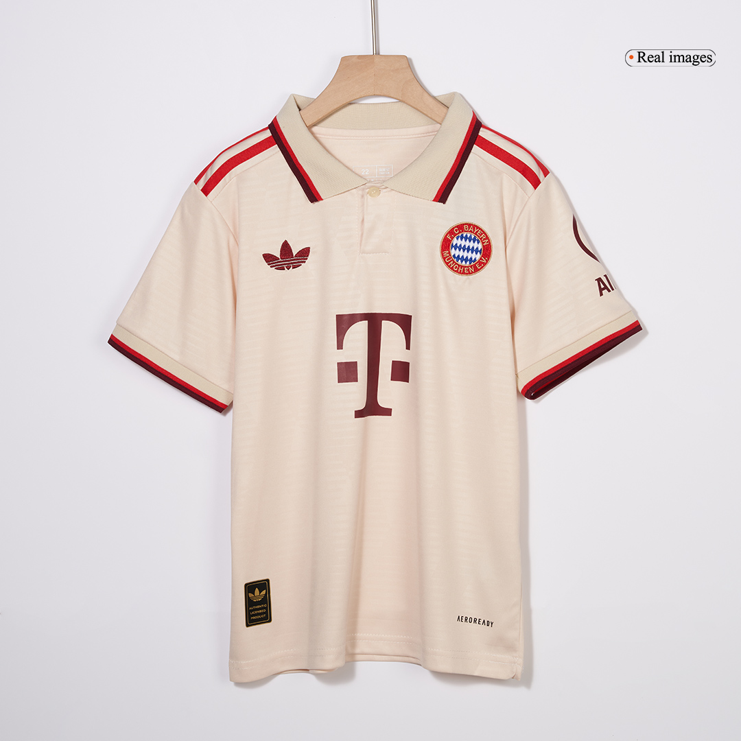 Bayern Munich Third Away Soccer Jersey Kit 2024/25 Kids(Jersey+Shorts) - UCL