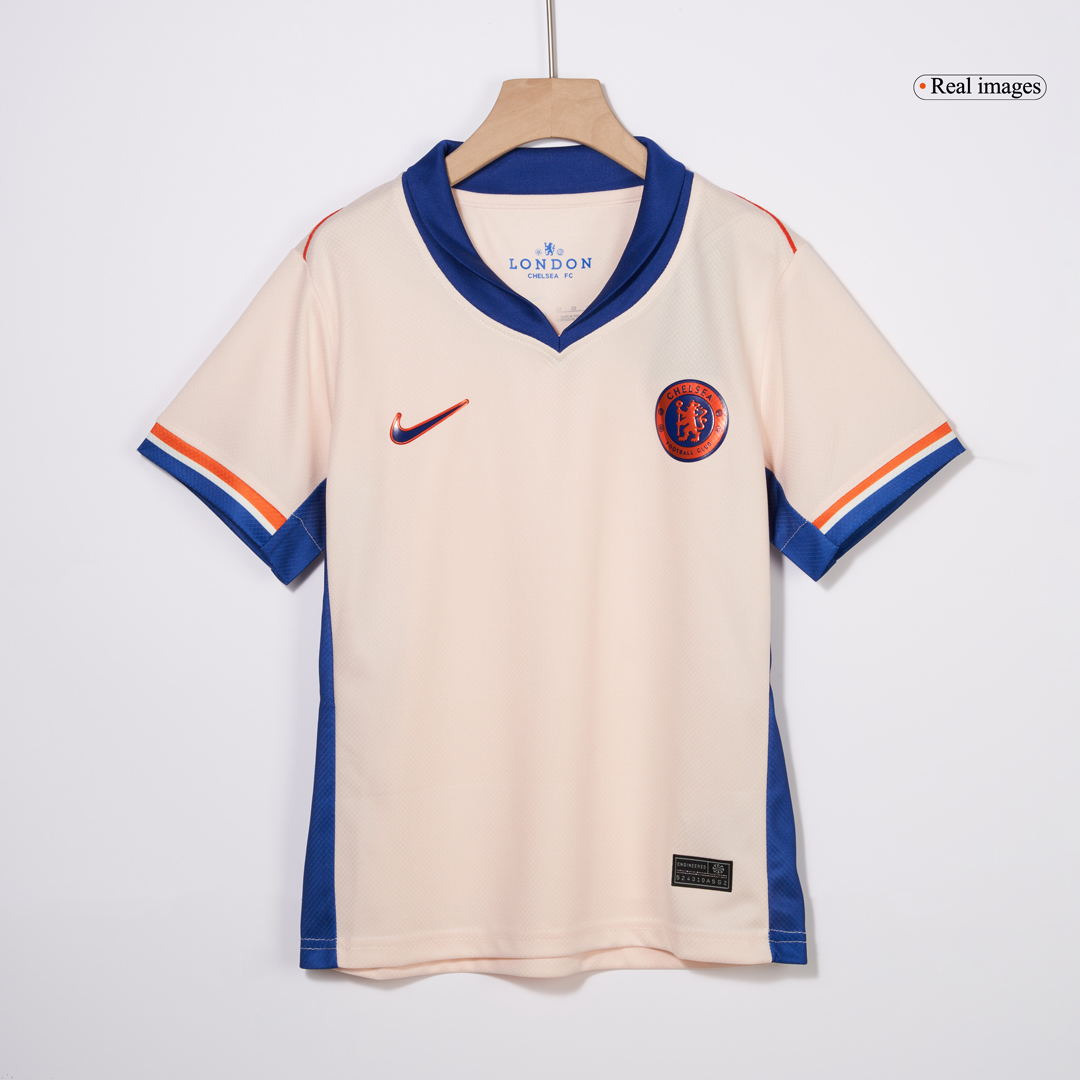 Chelsea Away Soccer Jersey Kit 2024/25 Kids(Jersey+Shorts)