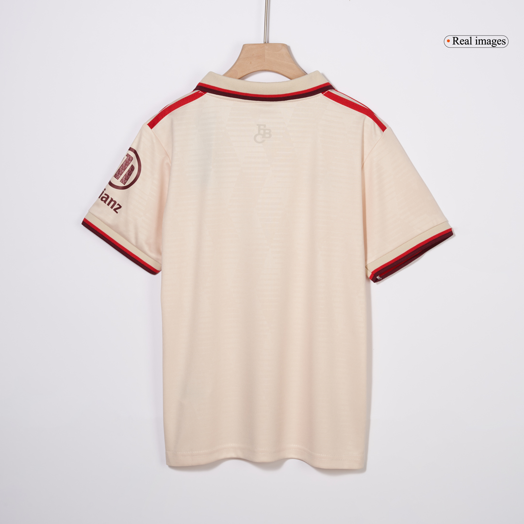 Bayern Munich Third Away Soccer Jersey Kit 2024/25 Kids(Jersey+Shorts) - UCL