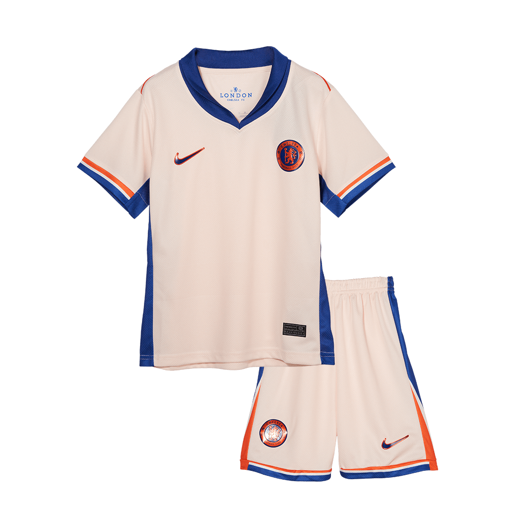Chelsea Away Soccer Jersey Kit 2024/25 Kids(Jersey+Shorts)