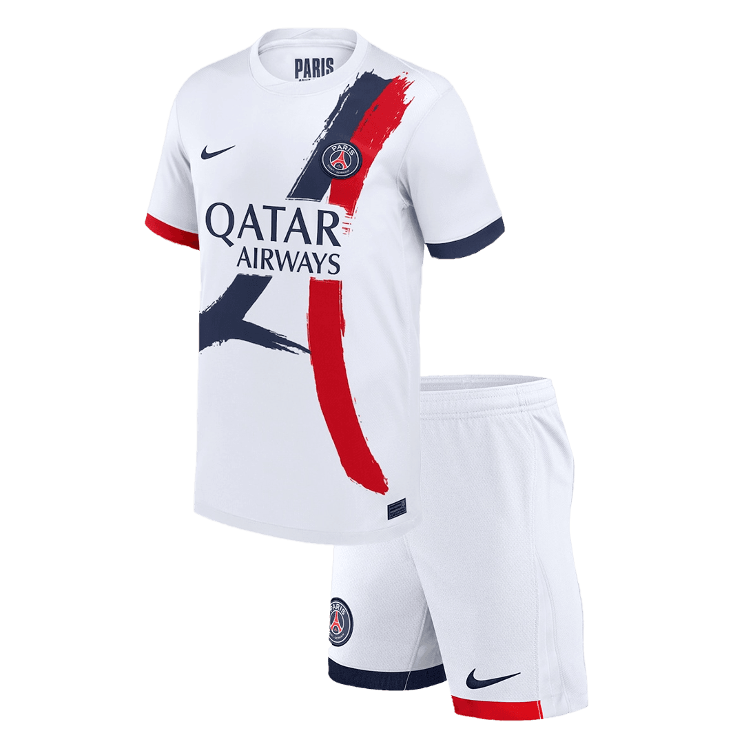 PSG Away Jersey Kit 2024/25 Kids(Jersey+Shorts)