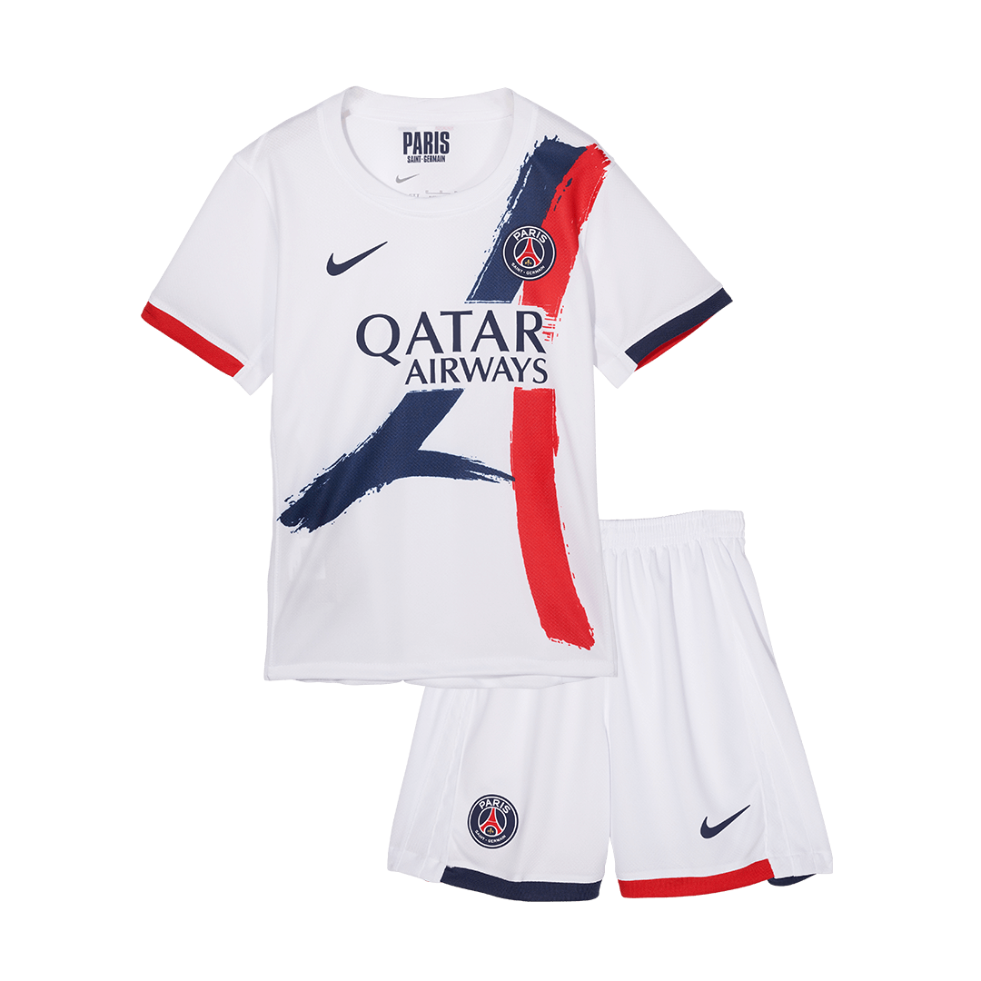 PSG Away Jersey Kit 2024/25 Kids(Jersey+Shorts)