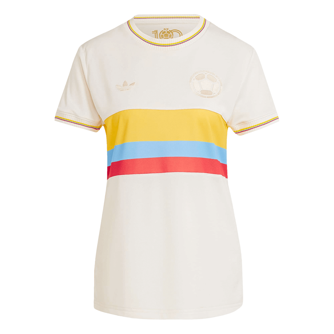 Women's Colombia Soccer Jersey 2024 - 100th Anniversary
