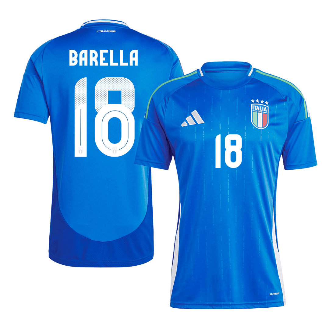 Italy BARELLA #18 Home Jersey EURO 2024
