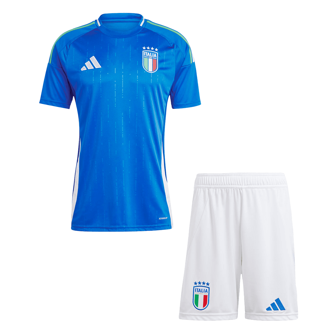 Italy Home Jersey Kit EURO 2024 (Jersey+Shorts)