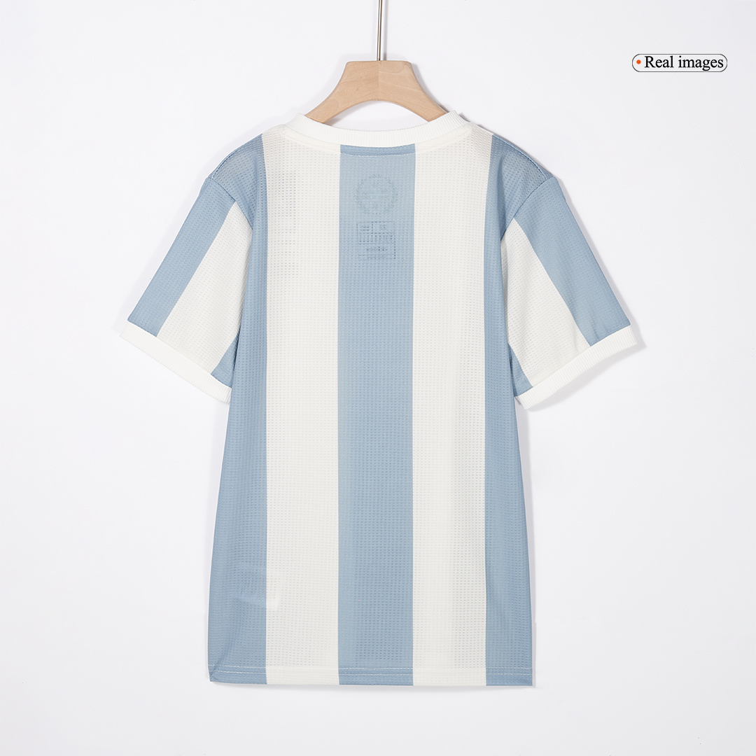 Argentina Soccer Jersey Kit 2024 Kids(Jersey+Shorts) - 50th Anniversary