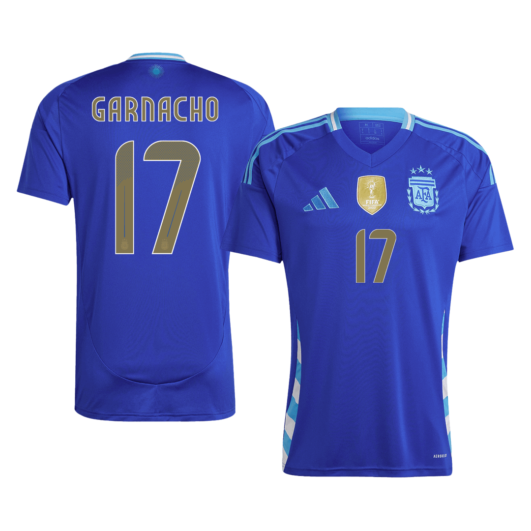 Argentina GARNACHO #17 Away Soccer Jersey 2024