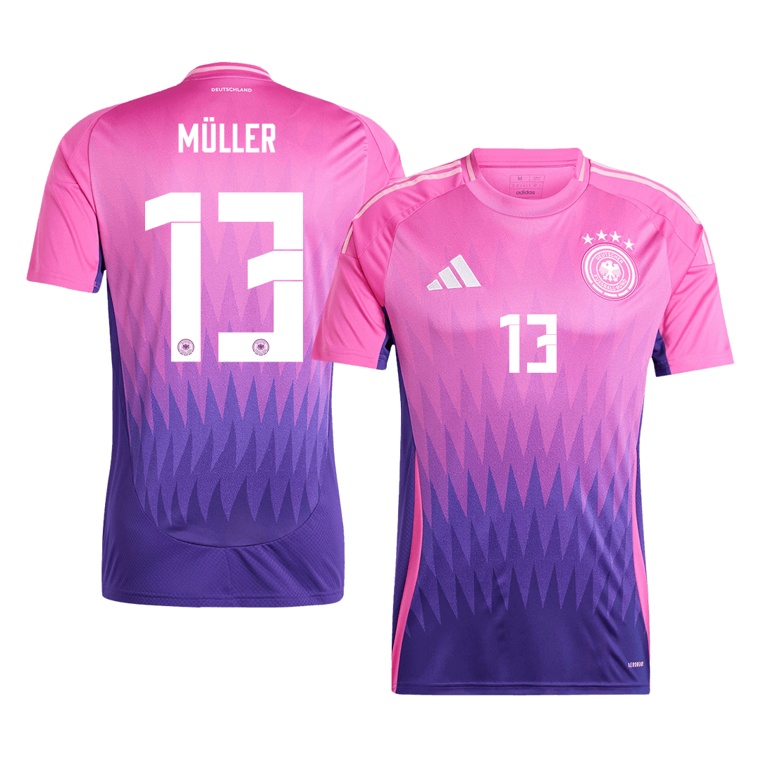 Germany MÜLLER #13 Away Jersey EURO 2024