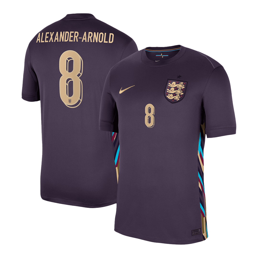 England ALEXANDER-ARNOLD #8 Away Jersey EURO 2024