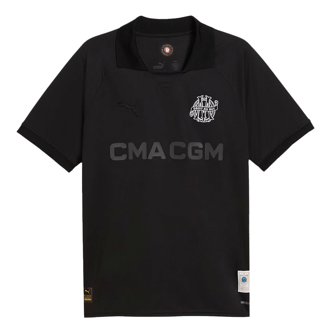 Marseille Goalkeeper Soccer Jersey 2024/25 - Black(125th Anniversary)