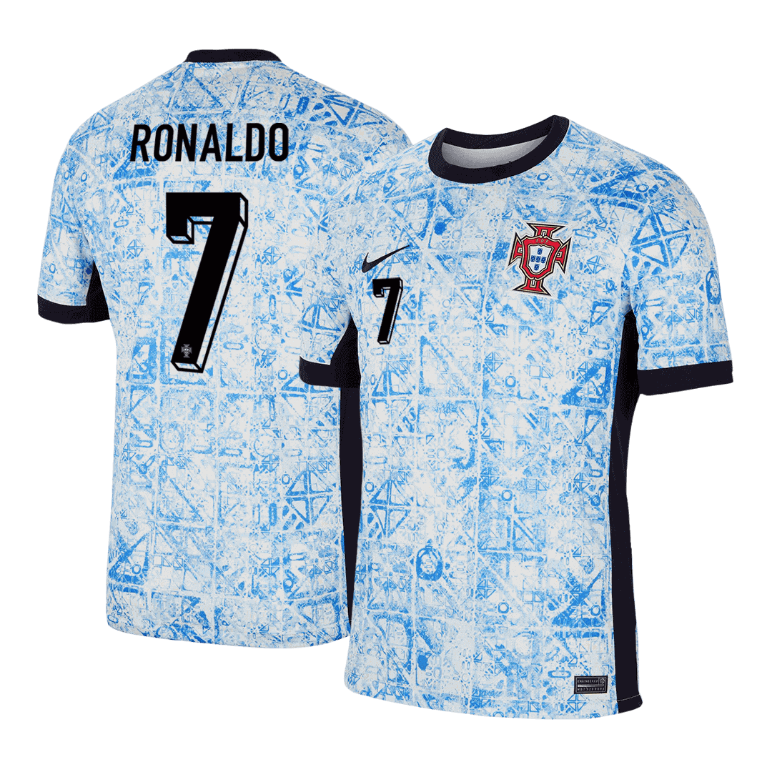 Portugal RONALDO #7 Away Jersey EURO 2024